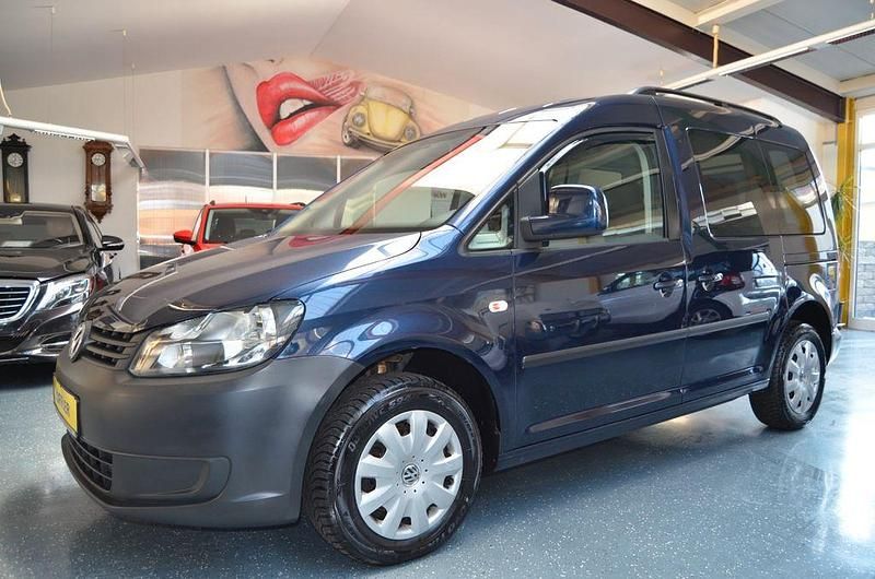 Gebraucht VW Caddy Trendline 105 PS (77 kW) 2012 Blau Van / Kleinbus