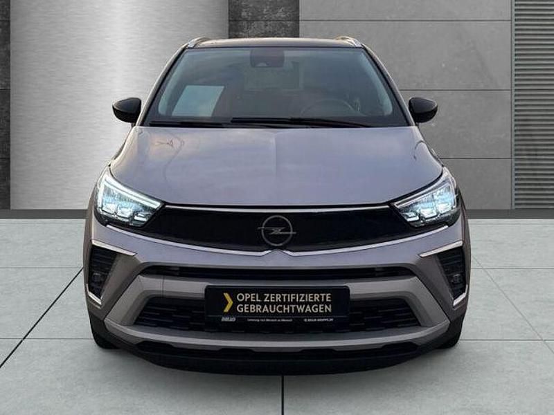 Gebraucht Opel Crossland Elegance 131 PS (96 kW) 2021 Kontrast grau/quarz silber SUV