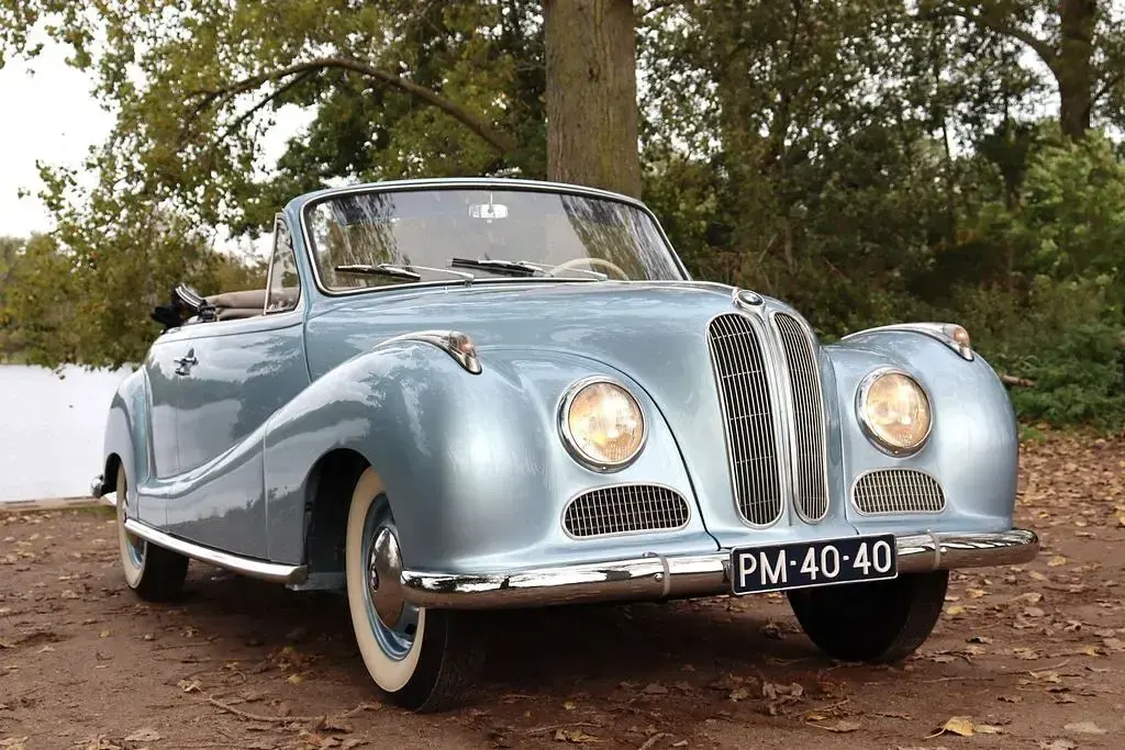 Gebraucht BMW 501 73 PS (53 kW) 1955 Blau Cabrio
