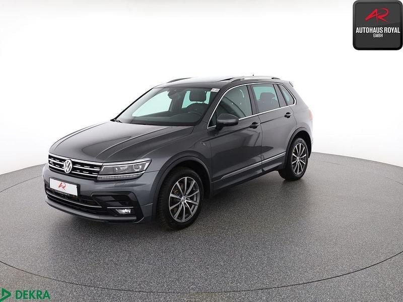 Grau (metallic) Gebraucht 2017 VW Tiguan R-line SUV | 26.880 € (Guter Preis) - Bild 1/4