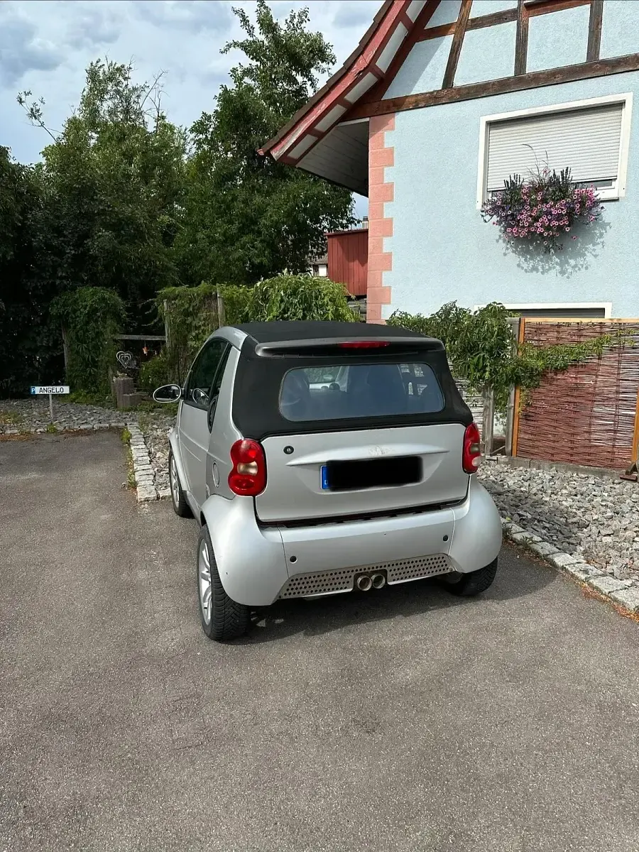 Gebraucht Smart ForTwo Cabrio 41 PS (30 kW) 2005 Silber Cabrio