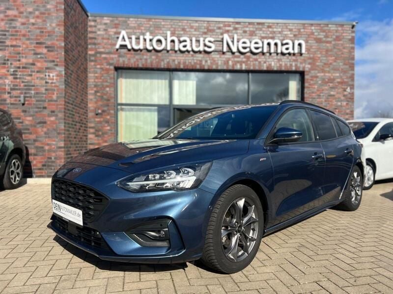 Gebraucht Ford Focus ST-Line 155 PS (114 kW) 2021 Blau Kombi