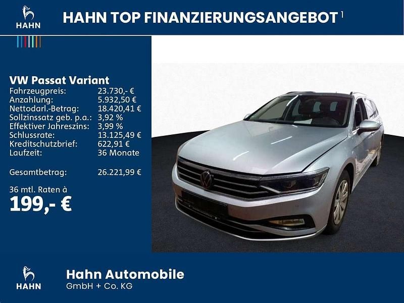Gebraucht VW Passat Business 150 PS (110 kW) 2023 Scale silver metallic Kombi
