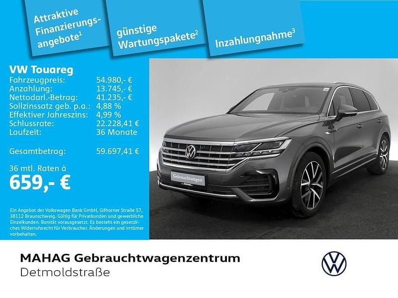 Gebraucht VW Touareg R-line 286 PS (210 kW) 2023 Siliziumgrau metallic SUV