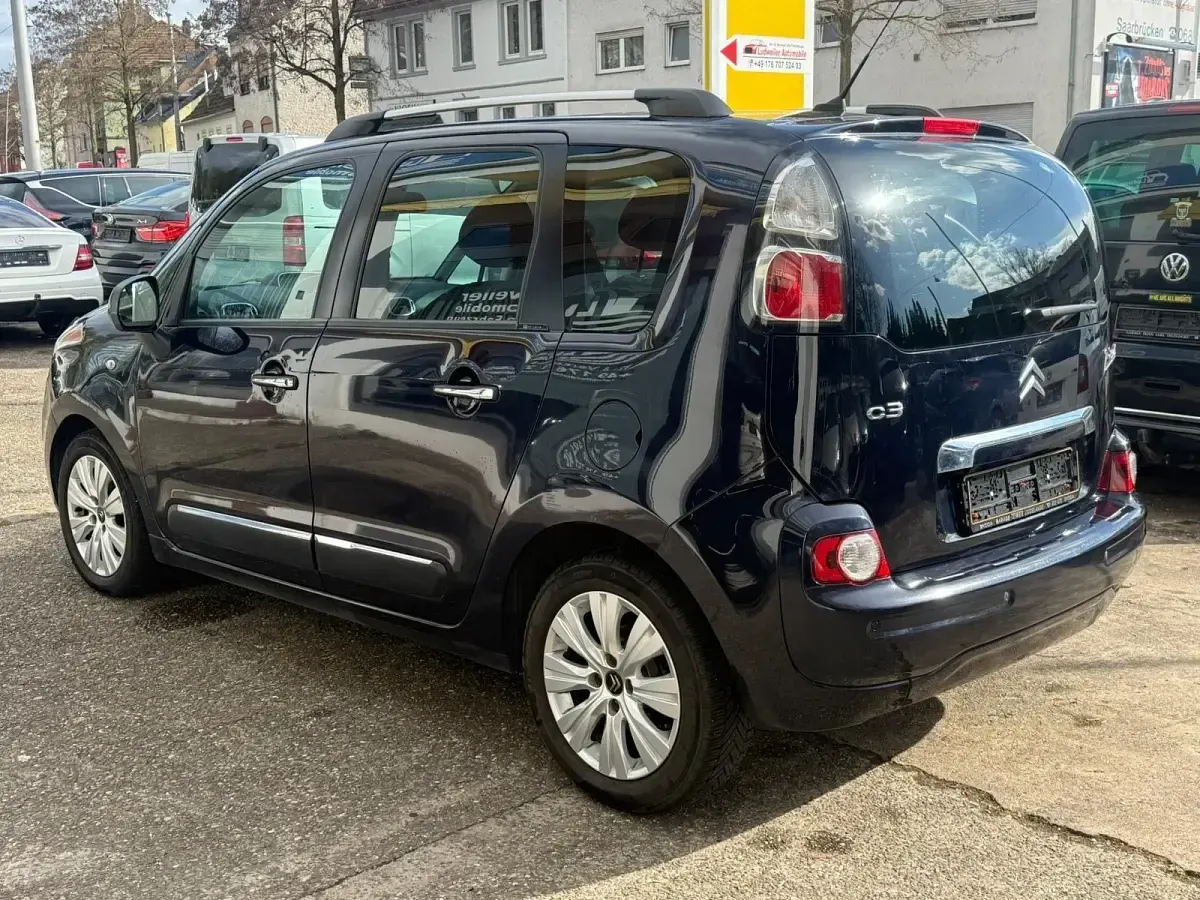 Gebraucht Citroën C3 Picasso Exclusive 114 PS (83 kW) 2015 Blau Van / Kleinbus