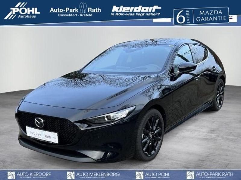 Jet black (schwarz) Neu 2024 Mazda 3 Homura-Line Limousine | 24.980 € (Superpreis) - Bild 1/4