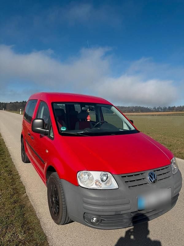 Gebraucht VW Caddy 102 PS (75 kW) 2008 Rot Van / Kleinbus
