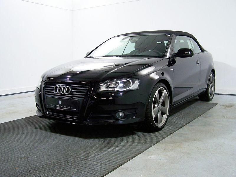 Gebraucht Audi A3 Cabriolet S-line plus 105 PS (77 kW) 2011 Schwarz Cabrio