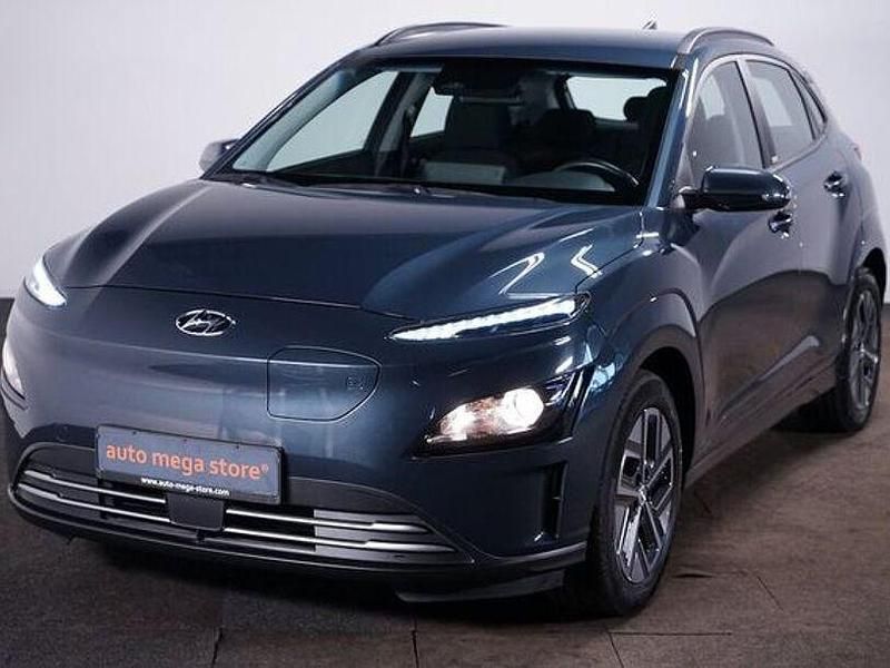 Blau Gebraucht 2021 Hyundai Kona Select SUV | 16.992 € (Guter Preis) - Bild 1/4