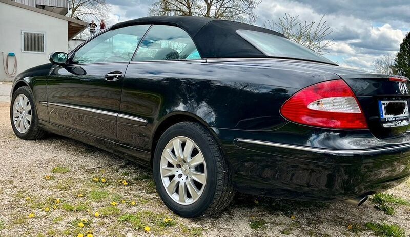 Schwarz Gebraucht 2006 Mercedes CLK200 Elegance Cabrio | 7.999 € (Superpreis) - Bild 1/4