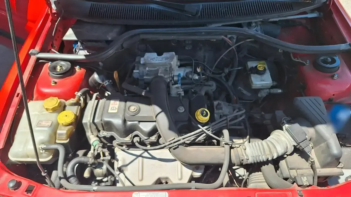 Gebraucht Ford Escort 75 PS (55 kW) 1996 Rot Kleinwagen