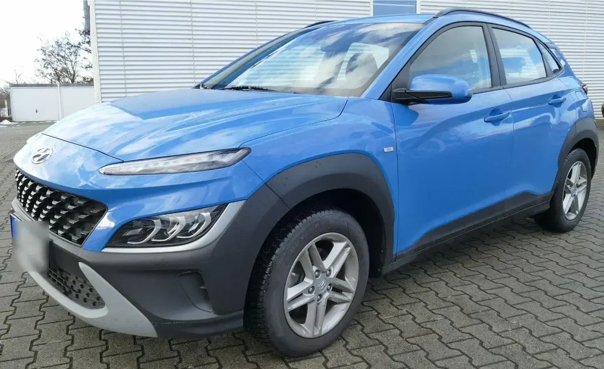 Gebraucht Hyundai Kona 136 PS (100 kW) 2021 Blau SUV