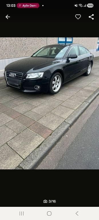 Gebraucht Audi A5 Sportback Sport 179 PS (131 kW) 2010 Schwarz Kleinwagen