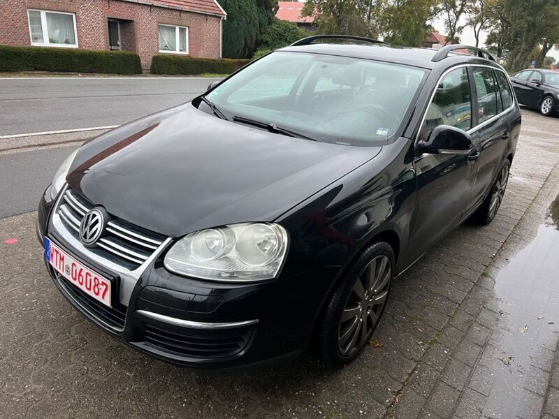 Gebraucht VW Golf V Comfortline 105 PS (77 kW) 2008 Schwarz Kombi