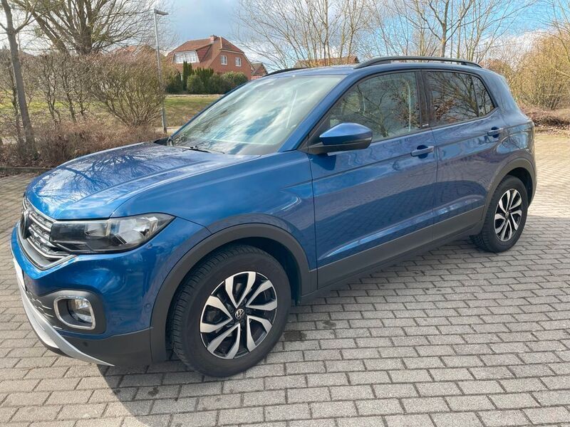 Blau Gebraucht 2022 VW T-Cross Active SUV | 17.400 € (Fairer Preis) - Bild 1/4