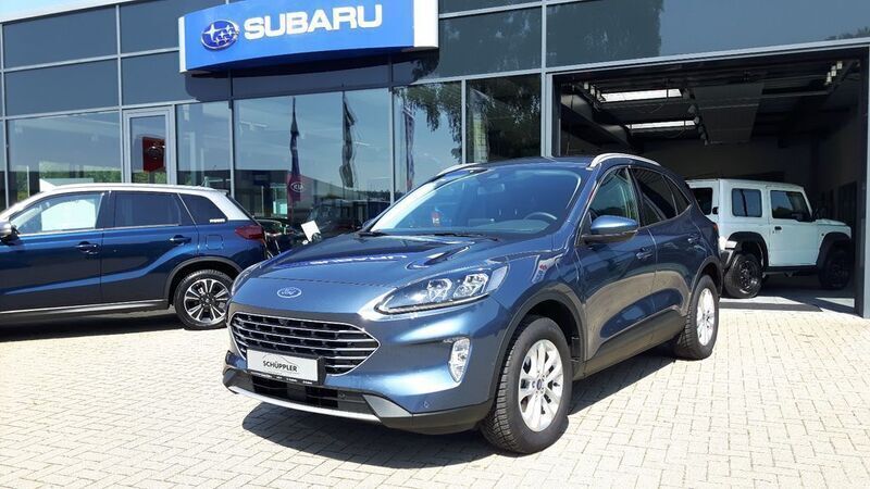 Blau chromablau metallic metallic Gebraucht 2022 Ford Kuga Titanium X SUV | 29.900 € (Fairer Preis) - Bild 1/4