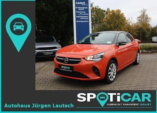 Orange Gebraucht 2021 Opel Corsa-e Edition Kleinwagen | 11.650 € (Superpreis) - Bild 1/4