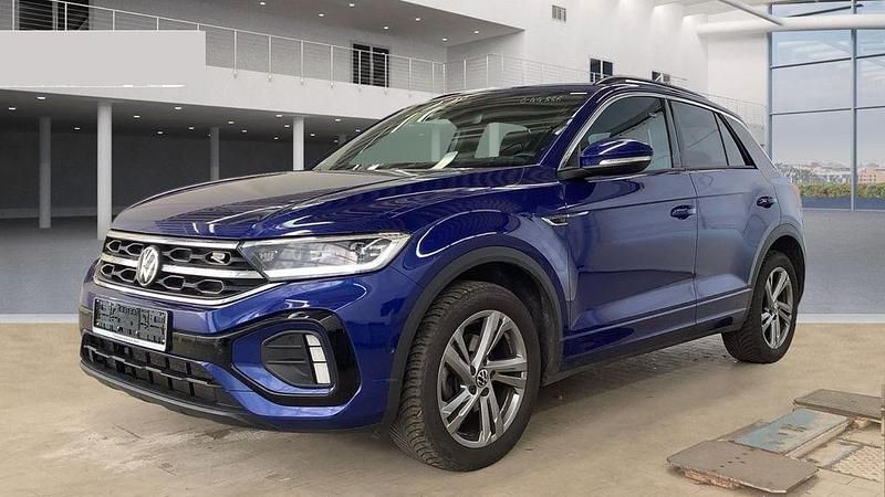 Blau Gebraucht 2023 VW T-Roc R-line SUV | 26.990 € (Fairer Preis) - Bild 1/4