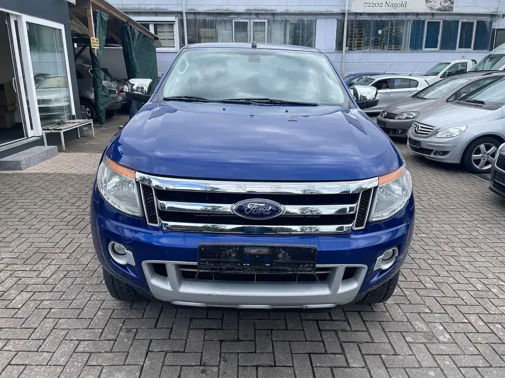 Gebraucht Ford Ranger Limited 150 PS (110 kW) 2013 Blau Pickup