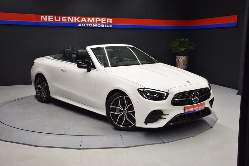Weiß Gebraucht 2022 Mercedes E200 AMG Cabrio | 43.990 € (Superpreis) - Bild 1/4
