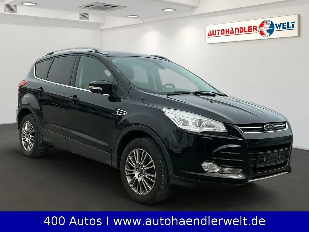 Brugt Ford Kuga Titanium 182 HK (133 kW) 2014 Sort SUV