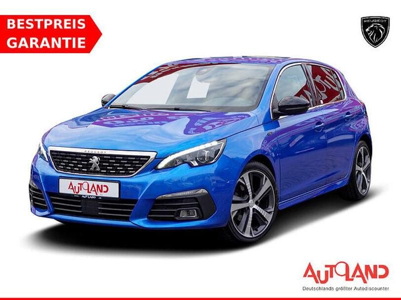Blau Gebraucht 2020 Peugeot 308 GT Limousine | 17.990 € (Teuer) - Bild 1/4