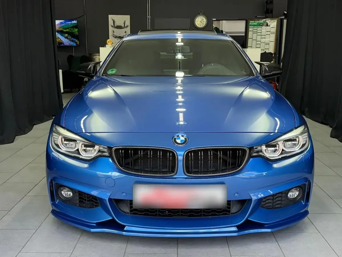 Gebraucht BMW 440 Sport Line 326 PS (239 kW) 2017 Blau Coupé