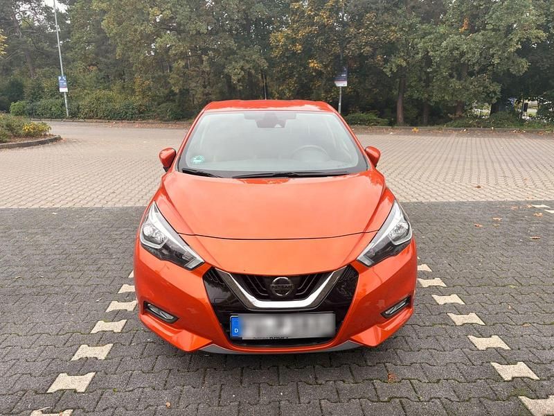 Orange Gebraucht 2019 Nissan Micra Kleinwagen | 15.300 € (Teuer) - Bild 1/4