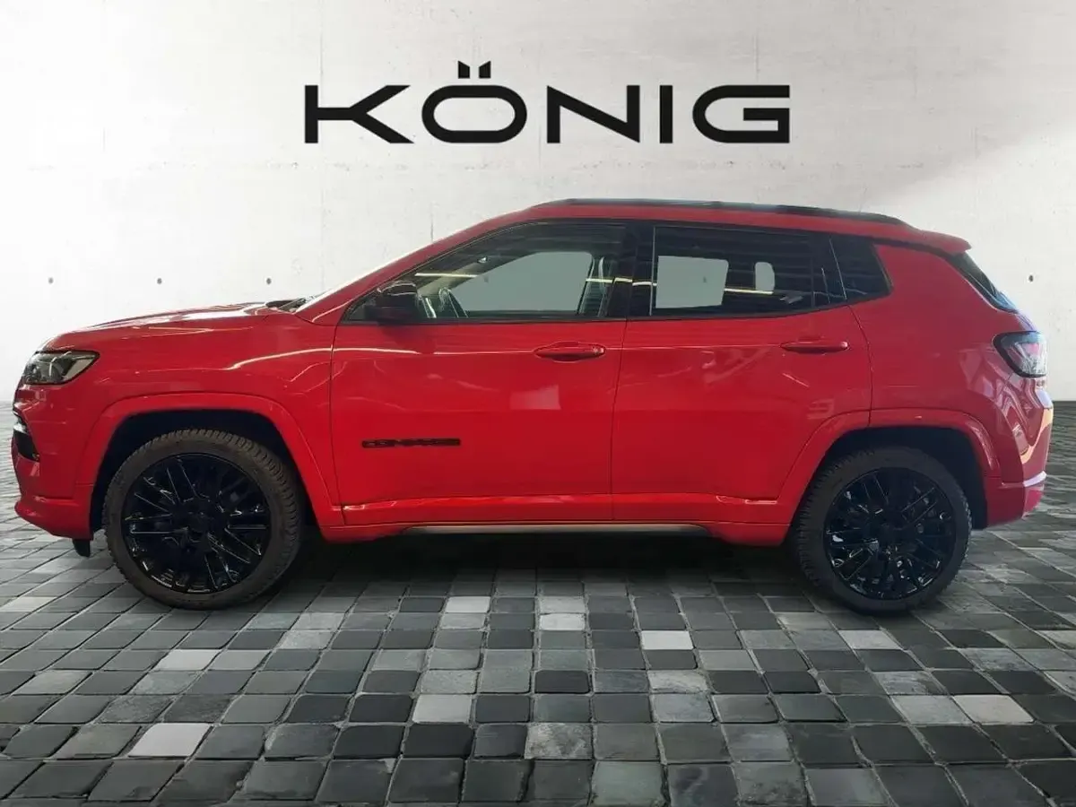 Käytetty Jeep Compass 131 HP (96 kW) 2024 Punainen Katumaasturi