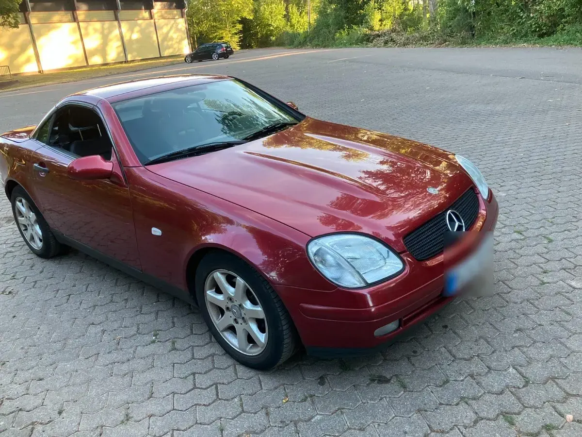 Gebraucht Mercedes SLK200 136 PS (100 kW) 2000 Rot Cabrio