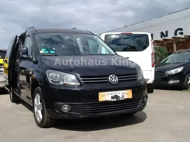 Gebraucht VW Caddy Maxi Comfortline 140 PS (102 kW) 2012 Deep black perleffekt Van / Kleinbus