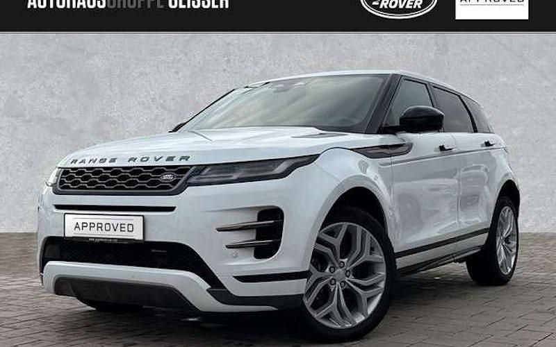 Weiß Gebraucht 2023 Land Rover Range Rover evoque SE Dynamic SUV | 47.450 € (Teuer) - Bild 1/4