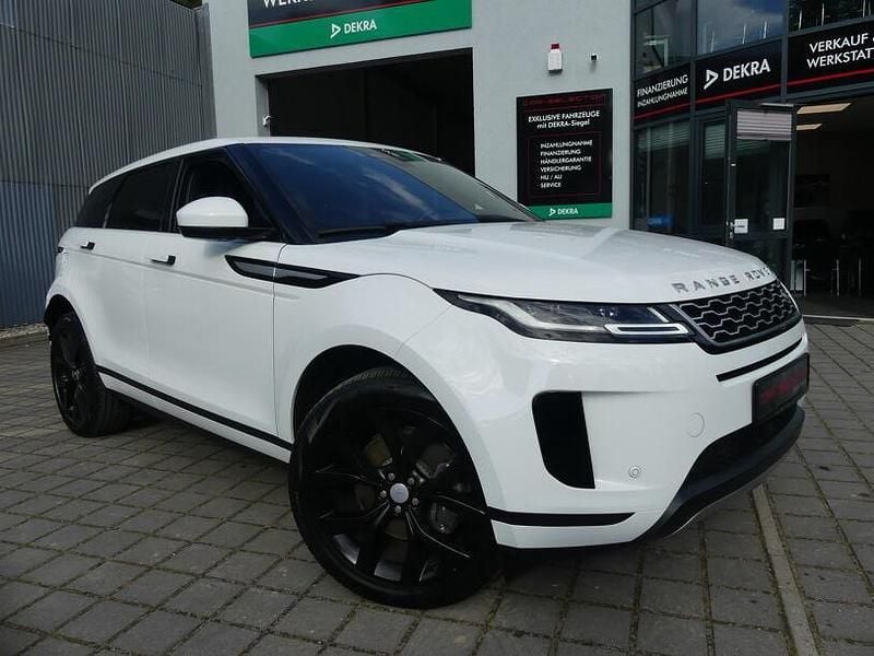 Weiss Gebraucht 2023 Land Rover Range Rover evoque SE Limousine | 35.799 € (Superpreis) - Bild 1/4