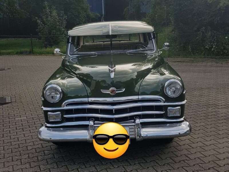 Grün Gebraucht 1950 Chrysler Windsor Limousine | 19.000 € - Bild 1/4
