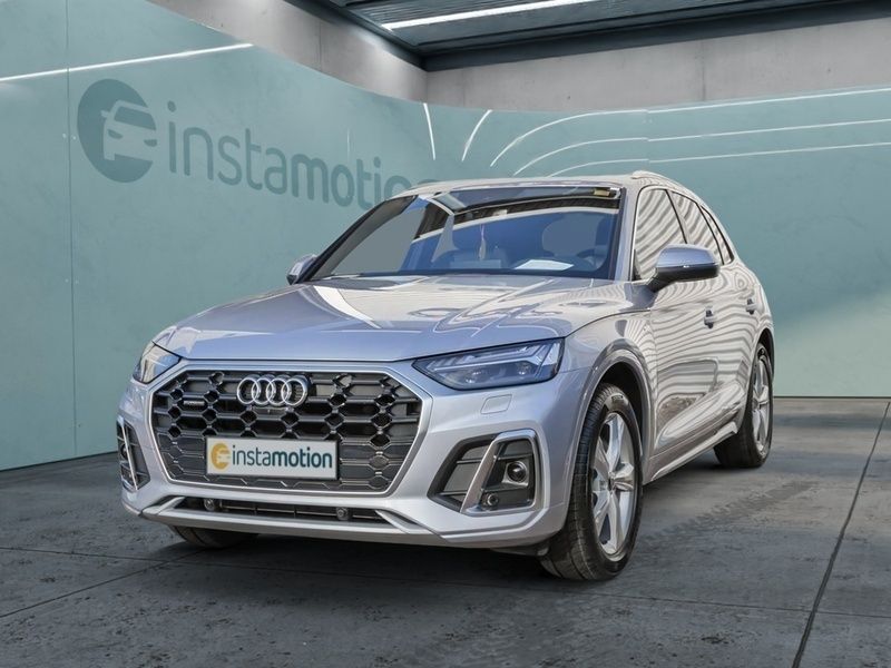 Silber Gebraucht 2022 Audi Q5 Sport SUV | 45.200 € - Bild 1/4