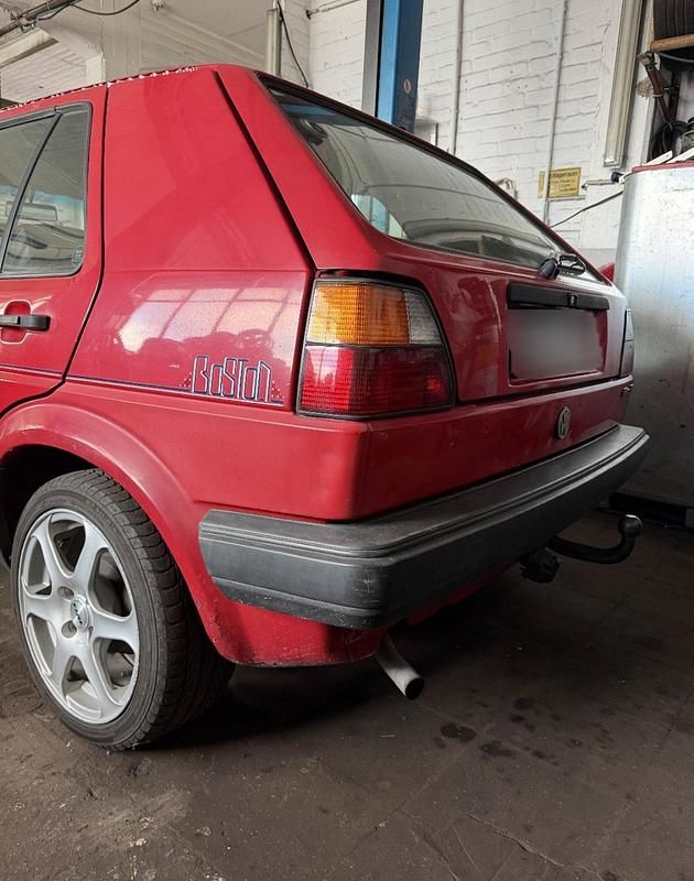 Second-hand VW Golf II 1989 Roșu Hatchback