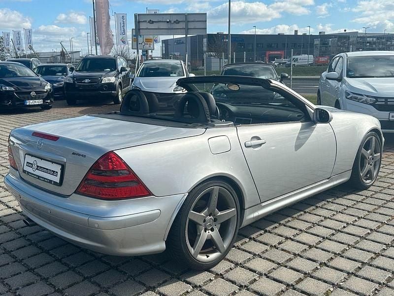 Gebraucht Mercedes SLK200 AMG 163 PS (119 kW) 2000 Silber Cabrio