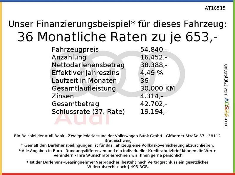 Gebraucht Audi A5 Ambiente 204 PS (150 kW) 2025 Mythosschwarz metallic Kombi