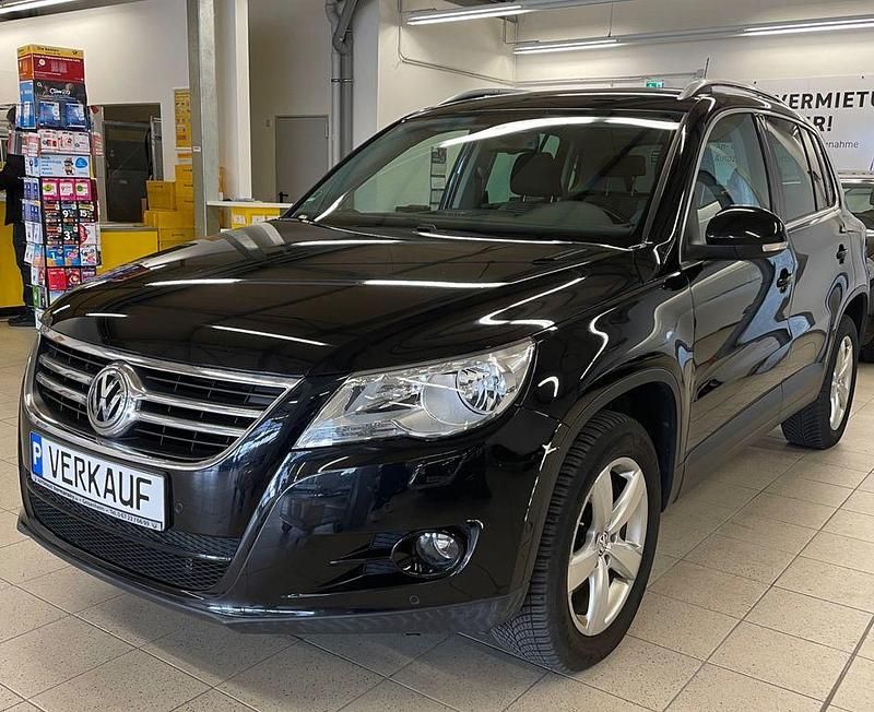 Schwarz Gebraucht 2009 VW Tiguan Sport SUV | 5.000 € (Superpreis) - Bild 1/4