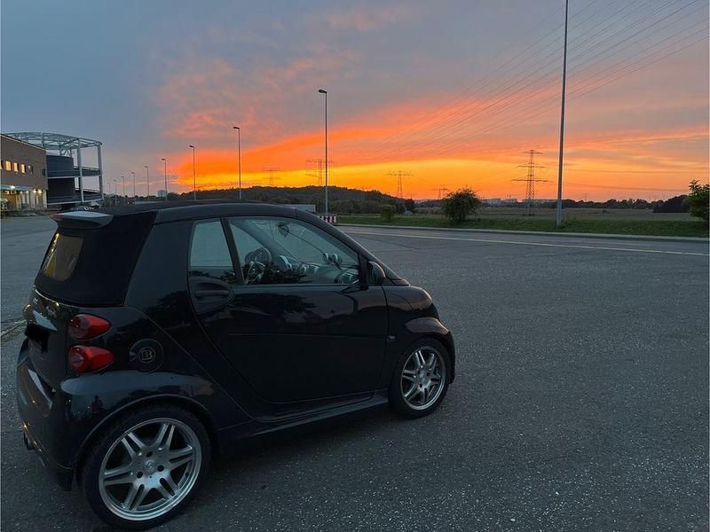 Schwarz Gebraucht 2008 Smart ForTwo Cabrio Brabus Xclusive Cabrio | 8.999 € (Fairer Preis) - Bild 1/3