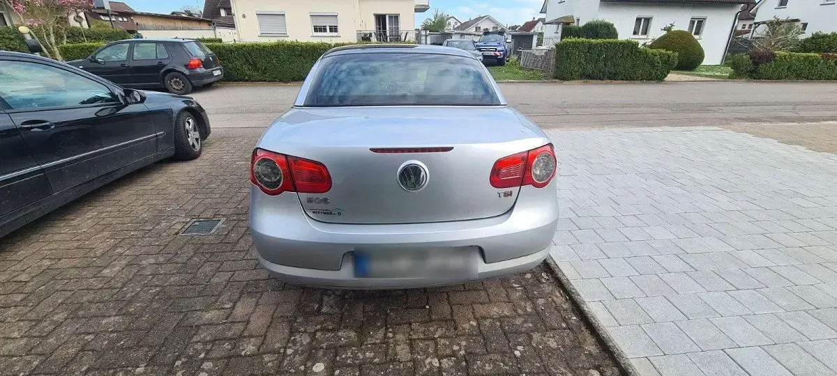 Gebraucht VW Eos 160 PS (117 kW) 2009 Silber Cabrio