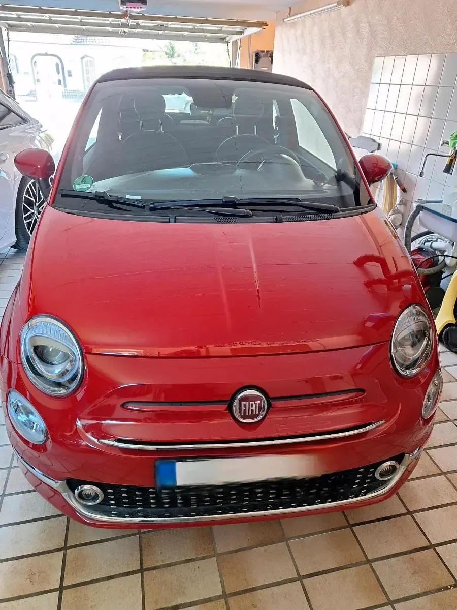 Gebraucht Fiat 500C 69 PS (50 kW) 2023 Rot Cabrio