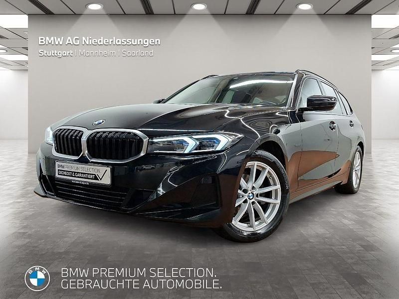 Schwarz Gebraucht 2022 BMW 318 Shadowline Kombi | 26.260 € (Fairer Preis) - Bild 1/4