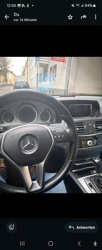 Gebraucht Mercedes E200 184 PS (135 kW) 2011 Schwarz Coupé