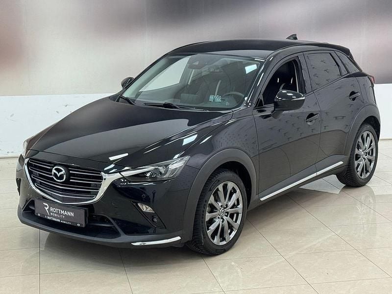 Gebraucht Mazda CX-3 Edition 121 PS (88 kW) 2020 Schwarz SUV