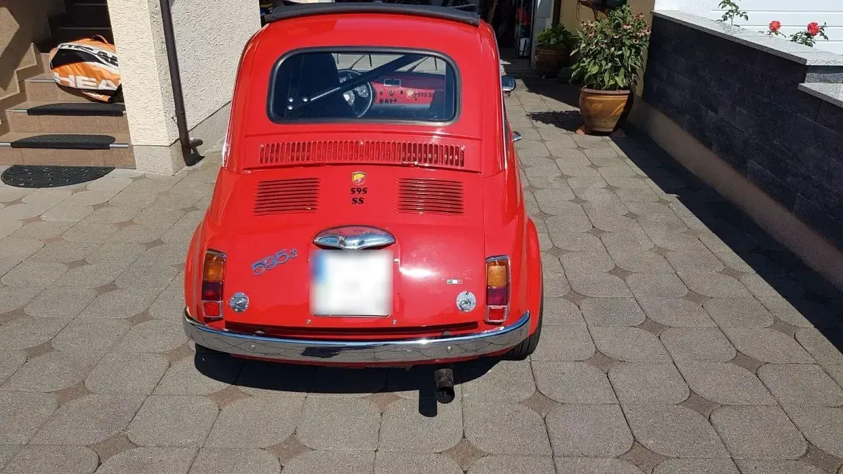Gebraucht Fiat 500 Abarth 38 PS (27 kW) 1972 Rot Kleinwagen