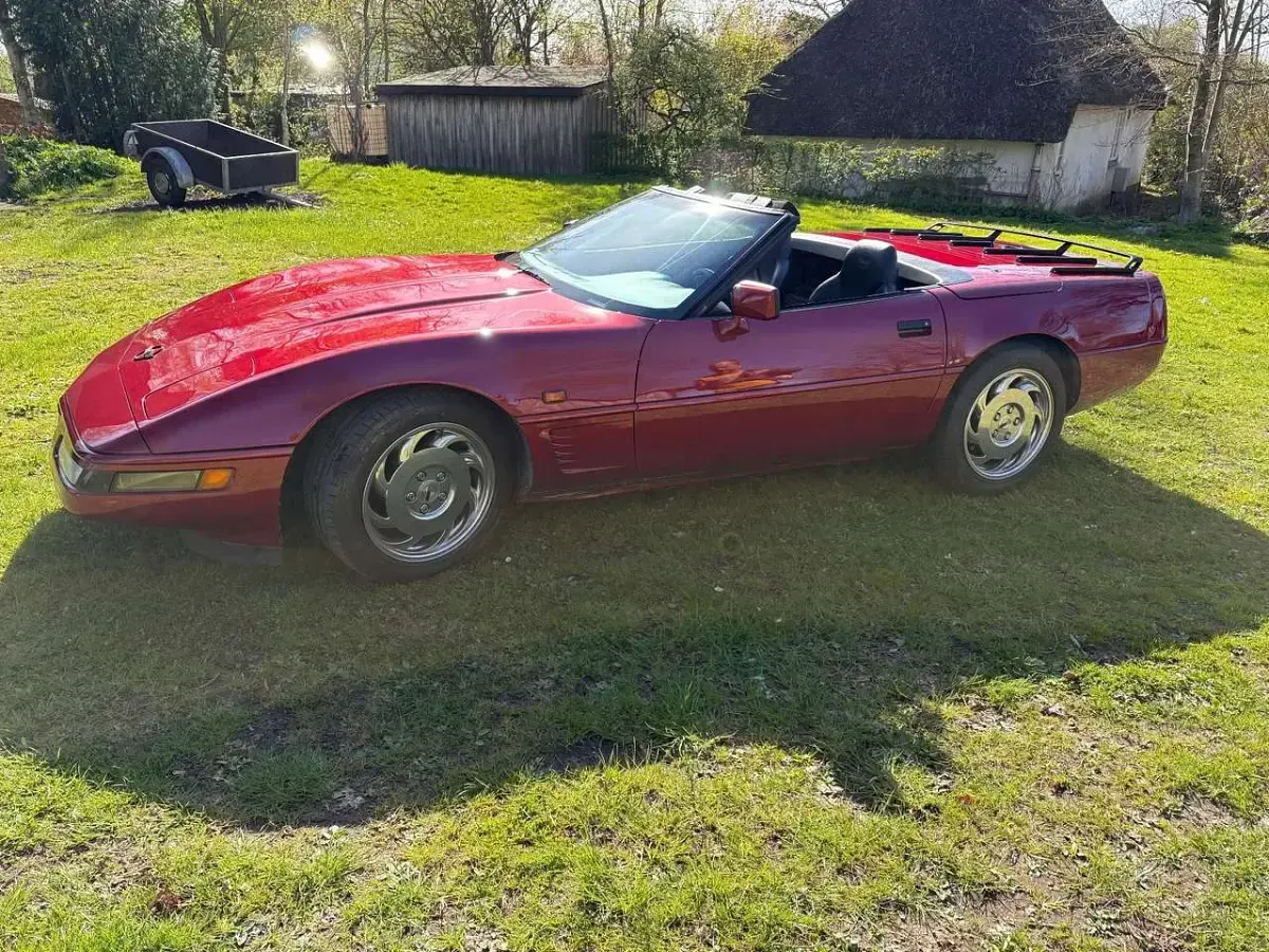 Gebraucht Chevrolet Corvette C4 LT 281 PS (206 kW) 1996 Rot Cabrio