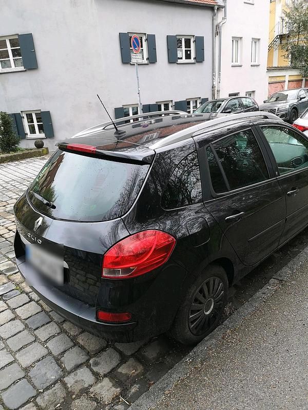 Gebraucht Renault Clio GrandTour 75 PS (55 kW) 2011 Schwarz Kombi
