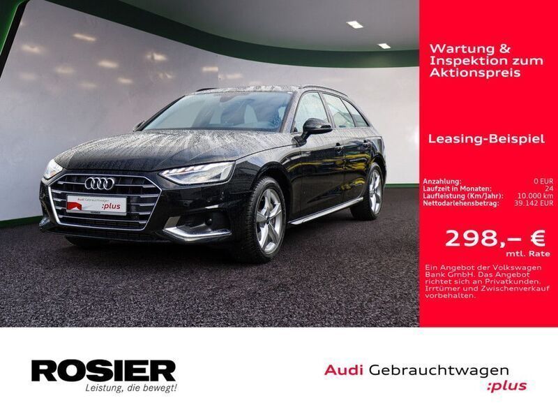 Mythosschwarz metallic Gebraucht 2024 Audi A4 Advanced Plus Kombi | 39.220 € (Etwas zu teuer) - Bild 1/4