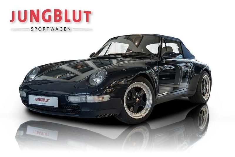 Blau Gebraucht 1994 Porsche 911 Carrera Cabriolet Cabrio | 84.900 € - Bild 1/4